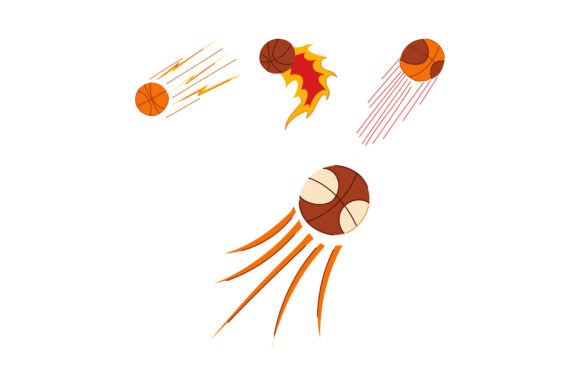 Basketballs Moving Fast: Dynamic Motion & Speed Effects