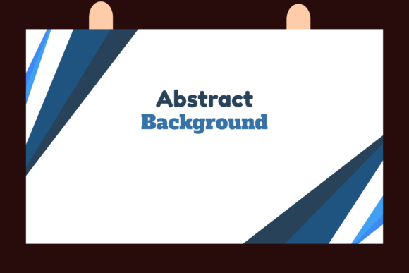 Blue Abstract Geometric Background: A Modern Design Asset