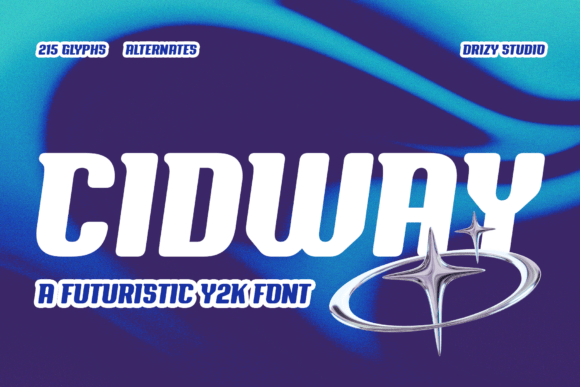 Cidway: Capture Y2K Futurism in Your Next Design