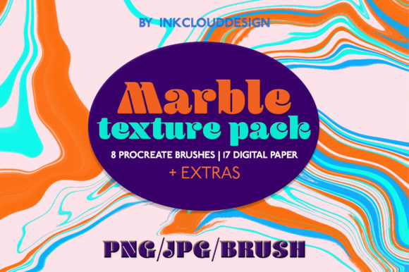 Elevate Your Projects with Marble Textures Background | Procreate