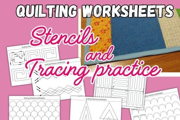 Master Free-Motion Quilting with Stencils & Worksheets