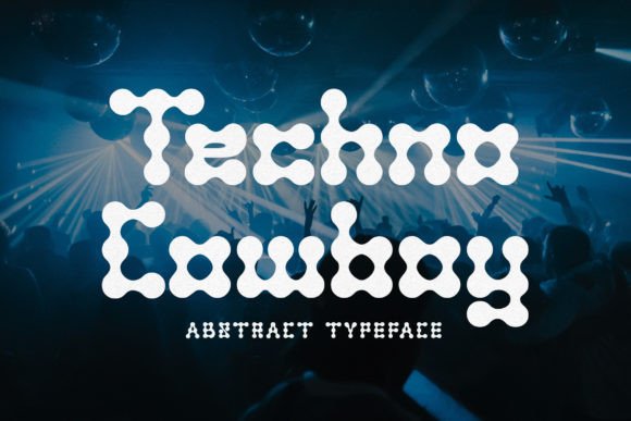 Techno Cowboy: A Modern Display Font for Bold Projects