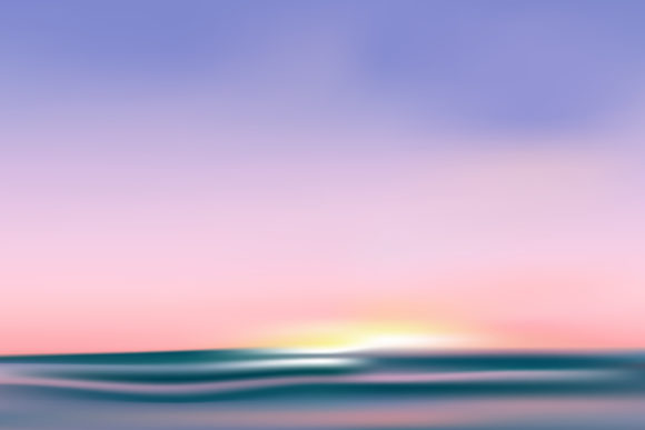 Twilight Time Beach Background: A Designer's Escape