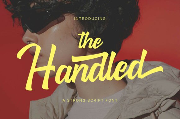 Unleash Raw Energy: The Handled Font for Modern Brands